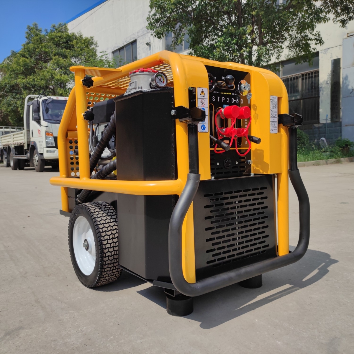 雙回路液壓動力站操作前的檢查、準(zhǔn)備工作